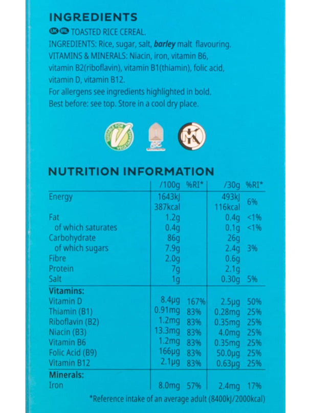 Kellogg's Rice Krispies, 510 G - Rice