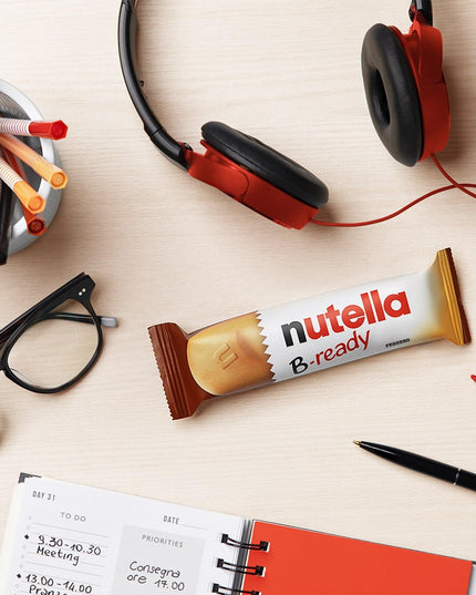 Nutella B-Ready Wafer, 6 X 22 g