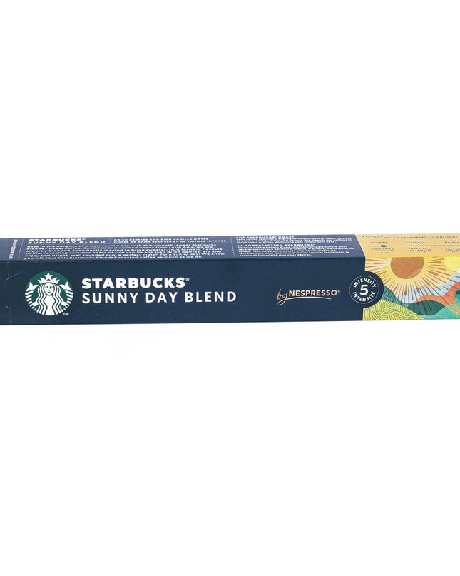 STARBUCKS Sunny Day Blend Coffee Pods (10 Capsules) | Light Roast | Nespresso Compatible Pods | Single Serve