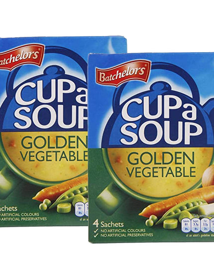 Batchelors Golden Vegetable Cup a Soup, 2 Packs