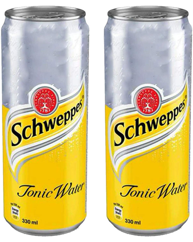 Schweppes Tonic Water Pack of 2 - 330ml Each