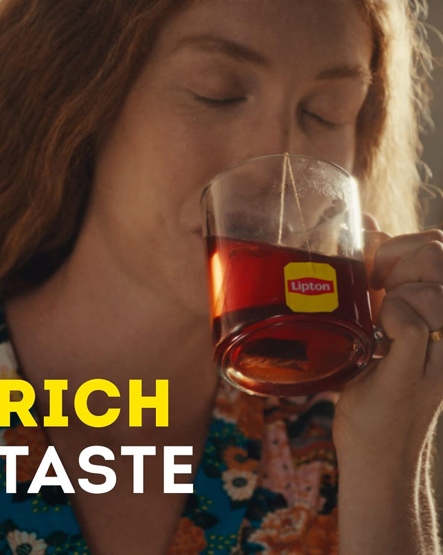 Lipton Label Rich, Natural Taste Yellow Tea, 100 Tea Bags, 200 Grams