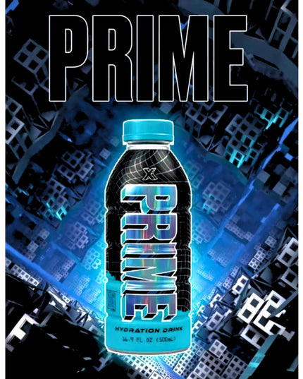 Prime X Drink, Special Edition Blue Bottle, 500ml