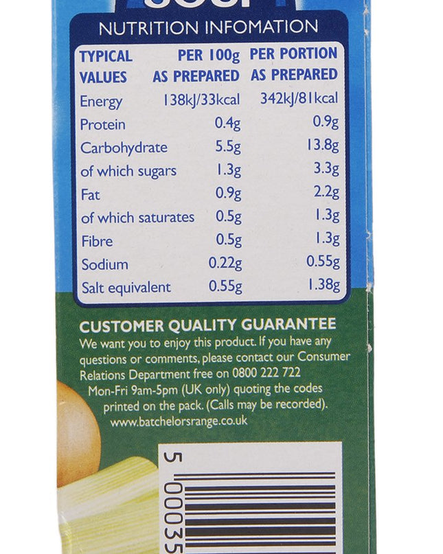 Batchelors Cup a Soup, Golden Vegetables, 82g