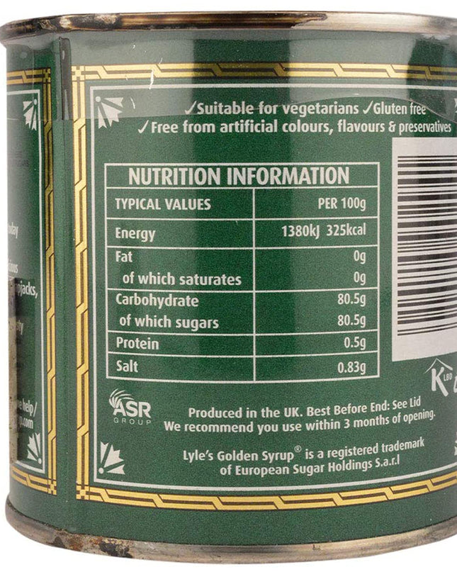 Tate And Lyle Golden Topping Syrup, 454 g