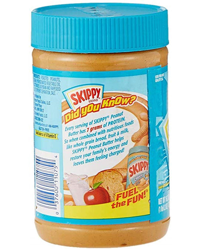 SKIPPY Peanut Butter Creamy, 462G - 1 Pounds