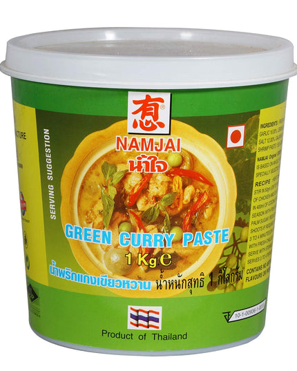 Namjai Green Curry Paste - 1 KG