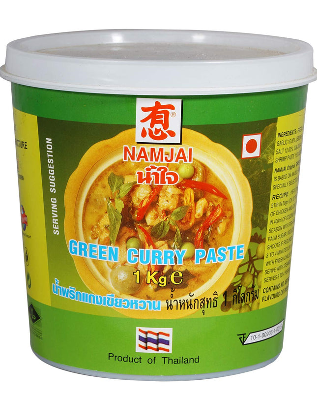 Namjai Green Curry Paste - 1 KG