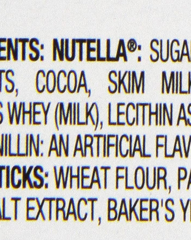 Nutella & Go with Breadsticks, 6 Pack, 6 x 52 g