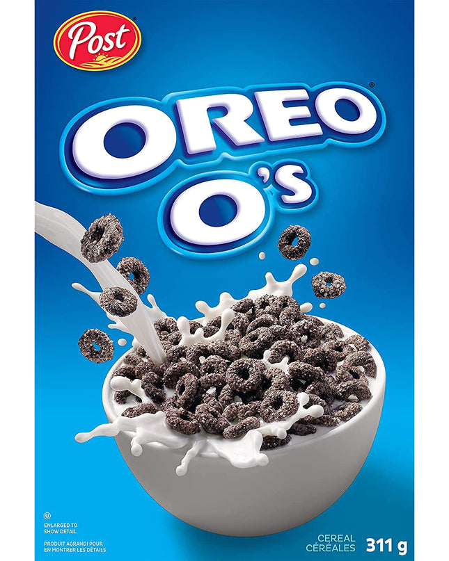 Post Oreo O's Cereal Pouch, 311 G - Oreo