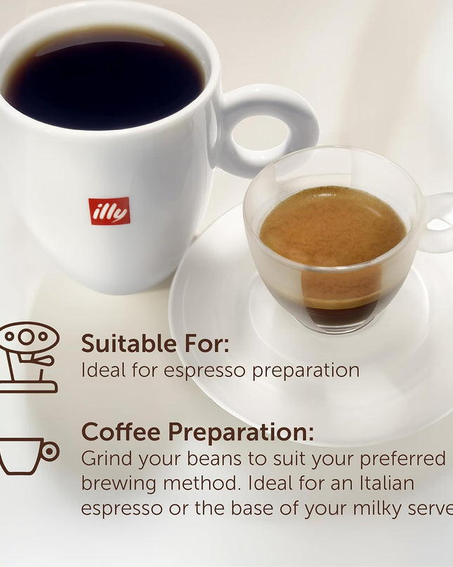 Illy Regular Coffee Beans, 250 Gram, Can, Vegetarian