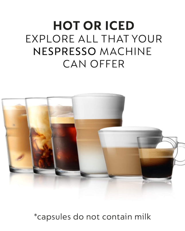 Nespresso Capsules OriginalLine, Ristretto Decaffeinato, Dark Roast Coffee, 50 Count Coffee Pods, Brews 0.85oz