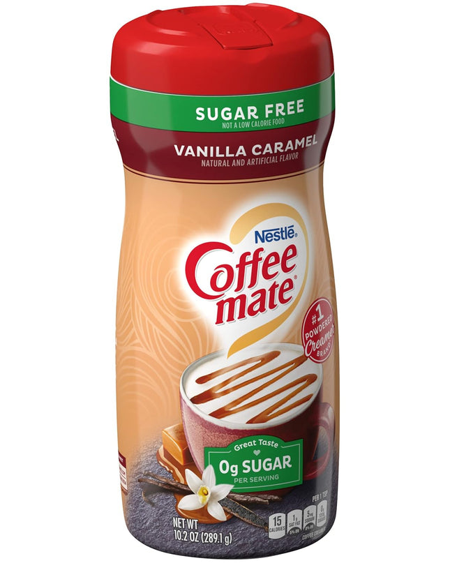 Nestle Coffee Mate Sugar free Vanilla Caramel, 289.1g