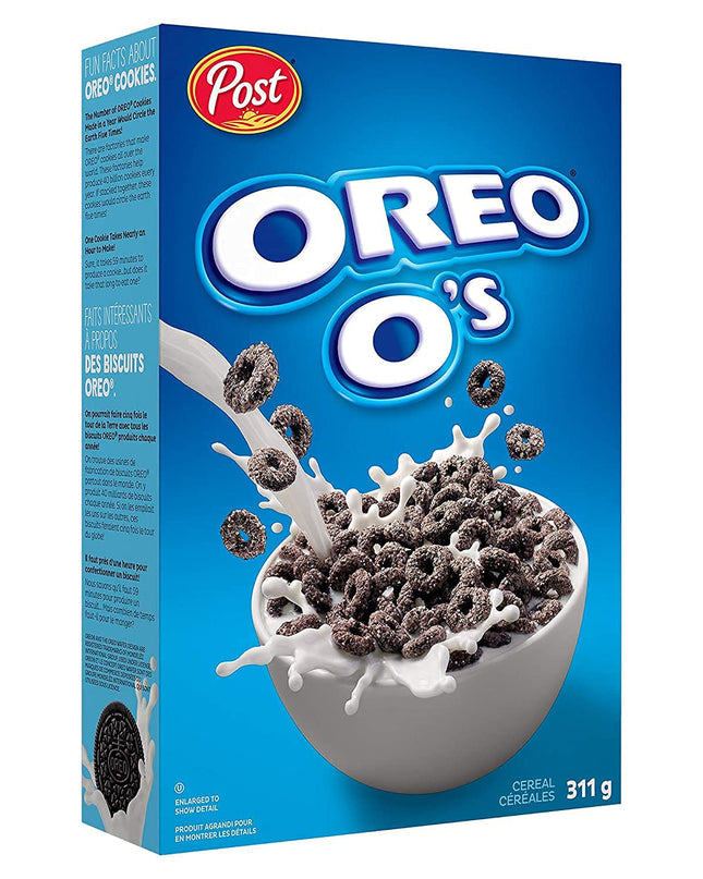 Post Oreo O's Cereal Pouch, 311 G - Oreo