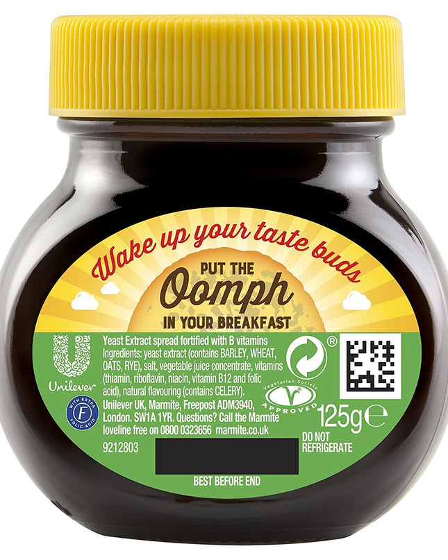 Marmite Yeast Extract, 4.4 oz / 125 g