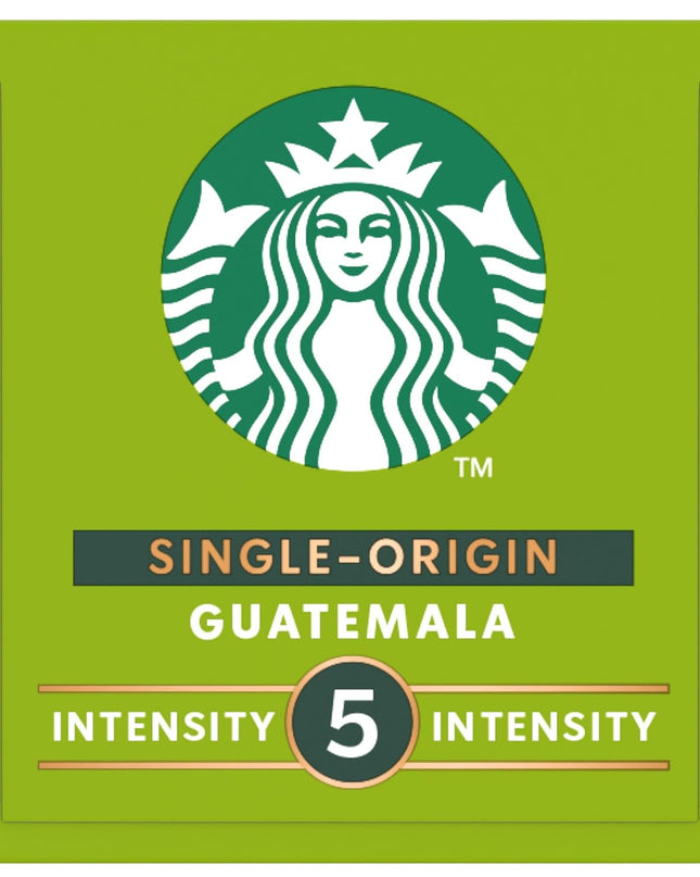 STARBUCKS Single Origin Guatemala Coffee Pods (10 Capsules)
