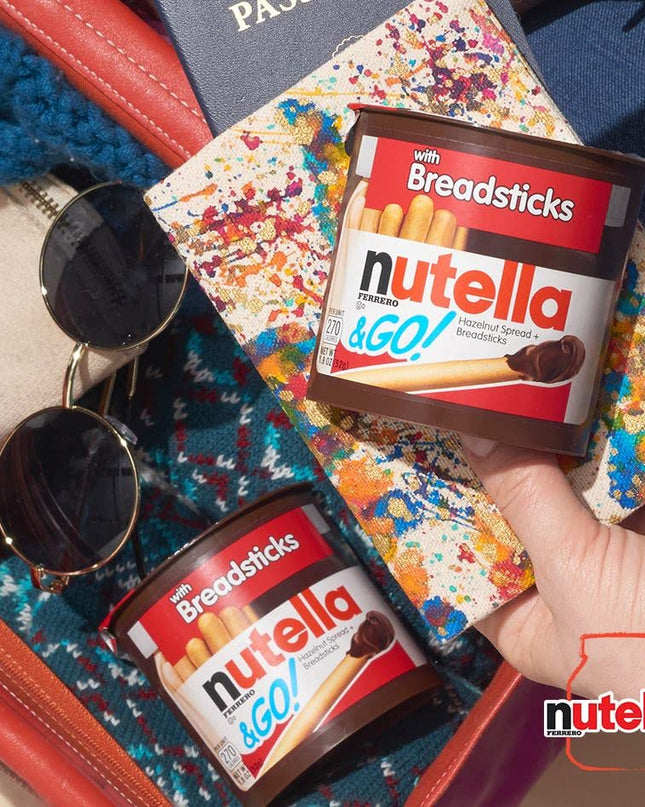 Nutella & Go with Breadsticks, 6 Pack, 6 x 52 g