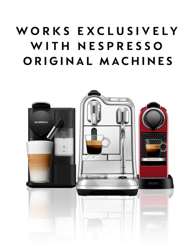 Nespresso Capsules OriginalLine, Ristretto Decaffeinato, Dark Roast Coffee, 50 Count Coffee Pods, Brews 0.85oz