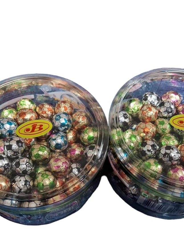 VALENTINE Gift CHOCOLATE Chocolate Jinny FootBall Round Box (Pack of 2)
