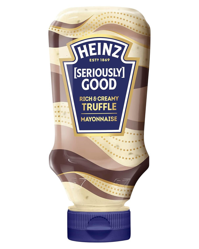 Heinz [Seriously] Good Rich & Creamy Truffle Mayonnaise, 220 ml ℮ 7.58 oz ℮ 215 g, 8 Pack