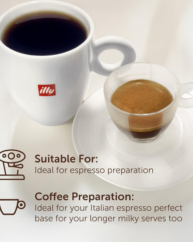 Illy Espresso Medium Roast Ground Coffee - 250 Gram|Can