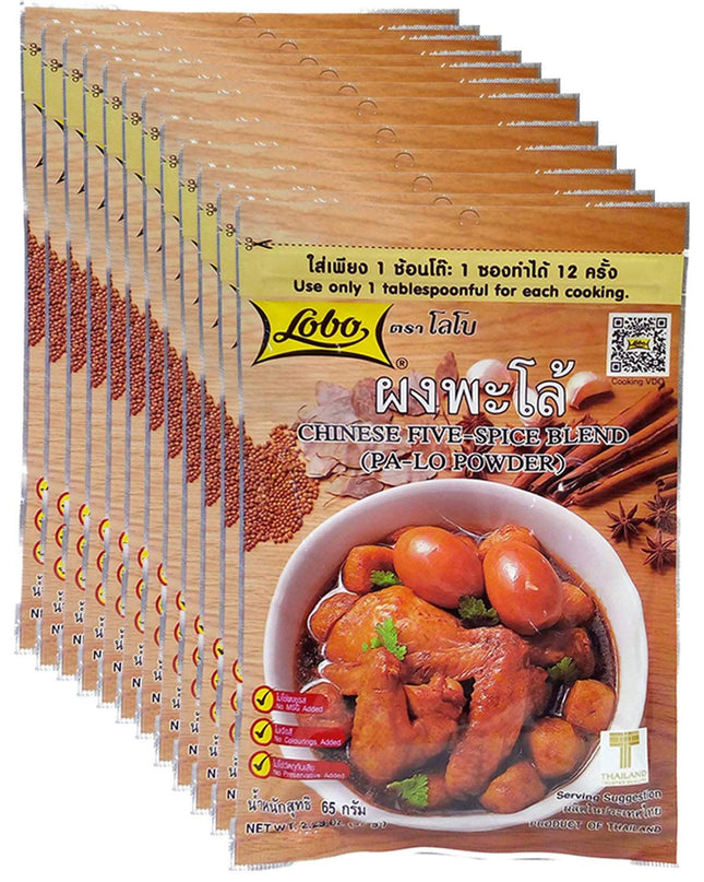Lobo Chinese Five-Spice Blend 12 x 65g