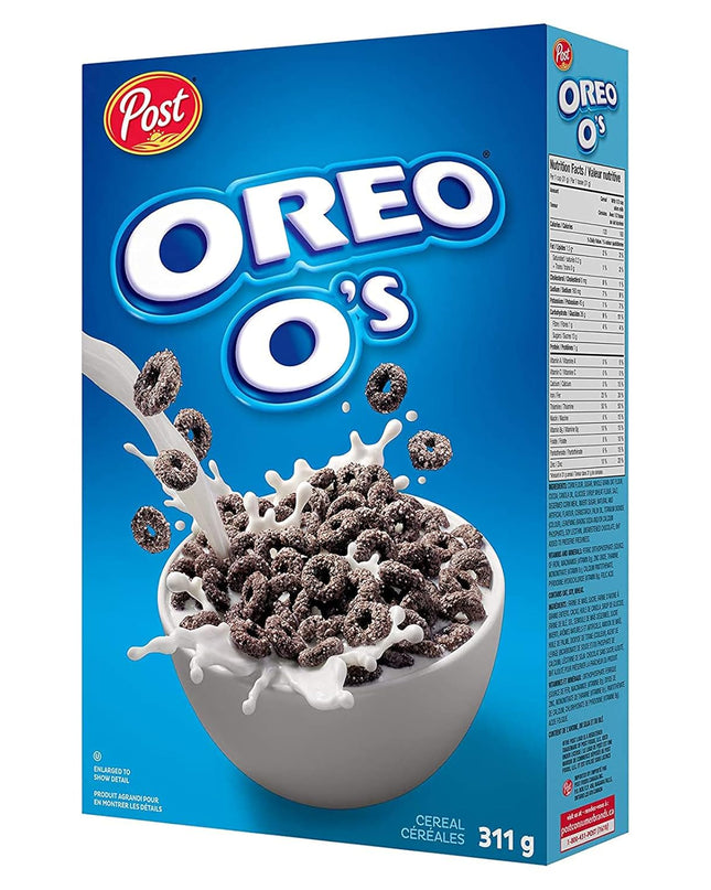Post Oreo O's Cereal Pouch, 311 G - Oreo