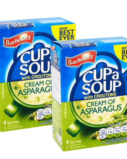 Batchelor's Cream of Vegetable Soup with Croutons, 2 Pack (2 x 122g)