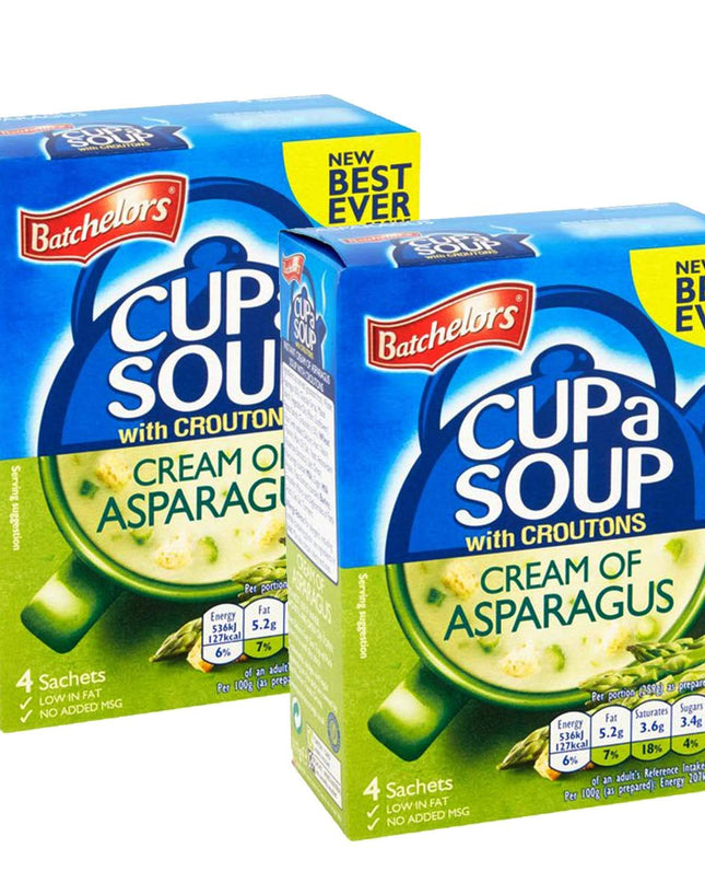 Batchelor's Cream of Vegetable Soup with Croutons, 2 Pack (2 x 122g)