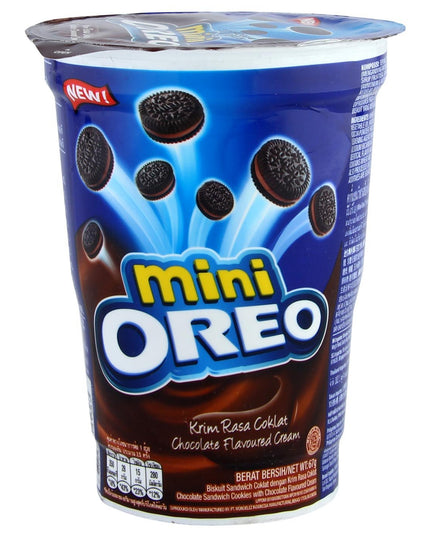 Mini Oreo Chocolate Sandwich Cookies with Vanilla Cream 61.3g