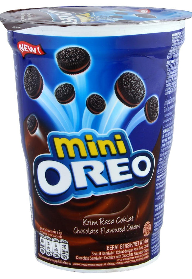 Mini Oreo Chocolate Sandwich Cookies with Vanilla Cream 61.3g