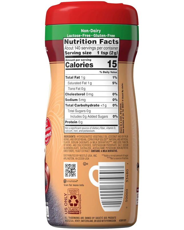 Nestle Coffee Mate Sugar free Vanilla Caramel, 289.1g