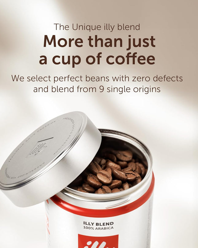 Illy Espresso Medium Roast Ground Coffee - 250 Gram|Can