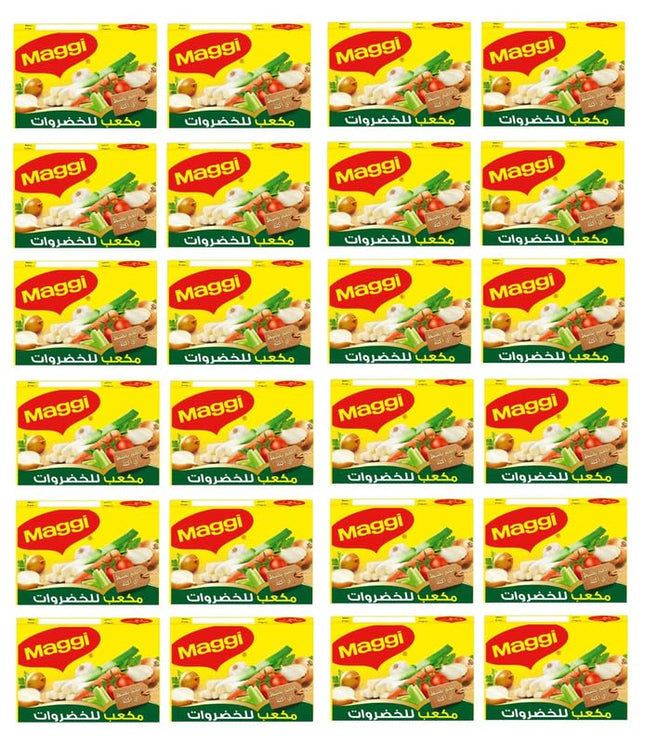Maggi Vegetable Stock Cubes 24 Pack 432g