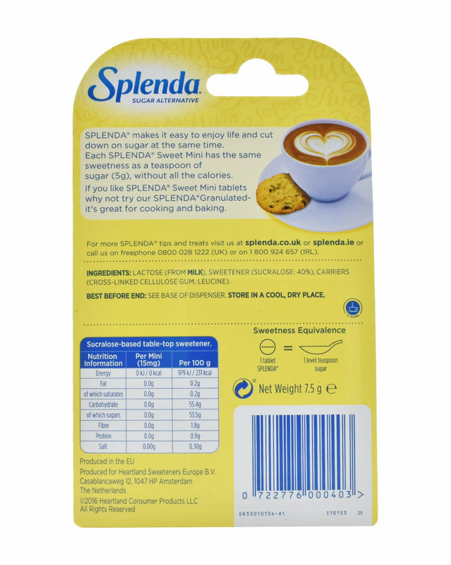 Splenda Sugar Alternative, 7.5 g
