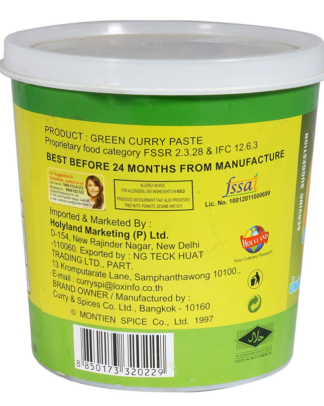 Namjai Green Curry Paste - 1 KG