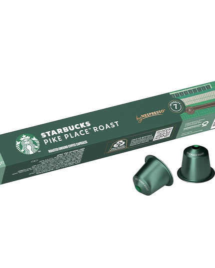 STARBUCKS Pike Place Roast Coffee Pods (10 Capsules)