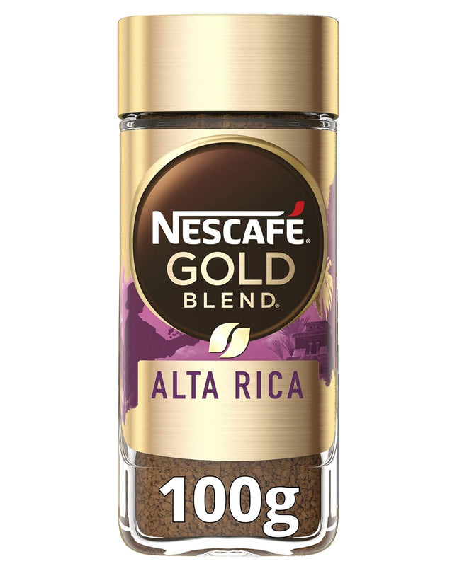 Nescafe Gold Alta Rica Instant Ground Coffee Jar, 100 G