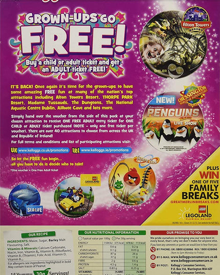 Kellogg's Frosties Cereal, 2 x 500 g