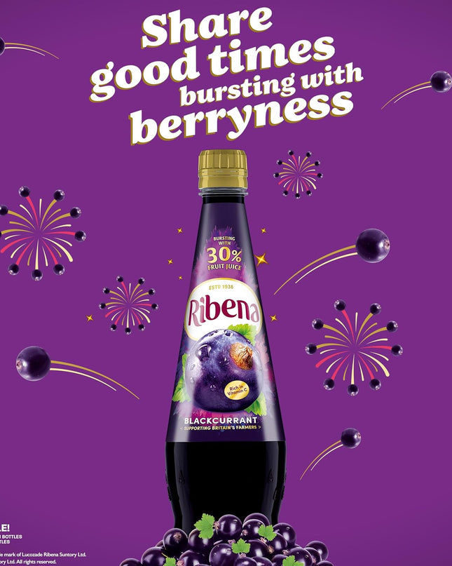 Ribena Blackcurrant Juice, 850 ml