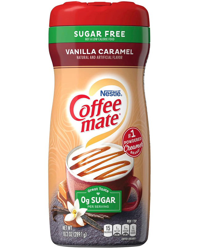 Nestle Coffee Mate Sugar free Vanilla Caramel, 289.1g