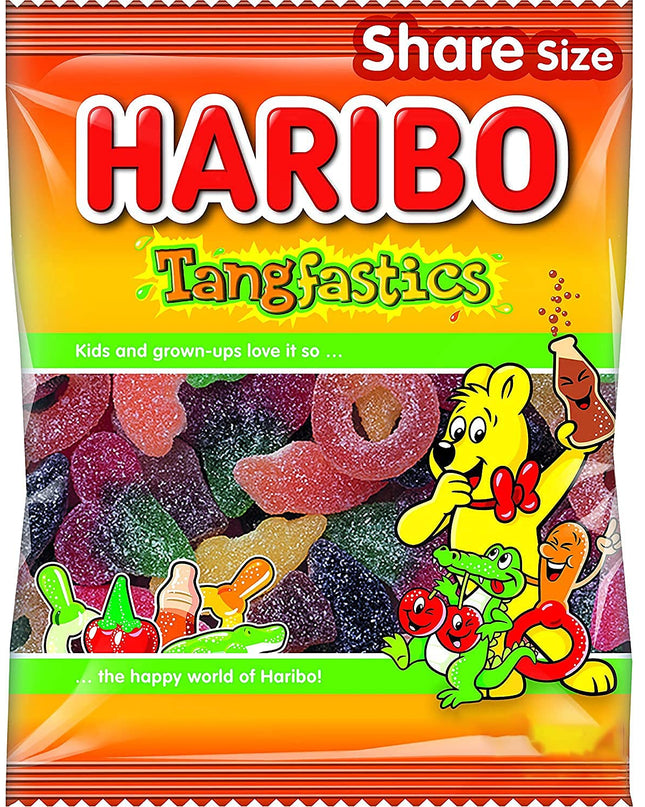 HARIBO Tangfastics Share Size - Fruit, 4.94 Oz 140 G