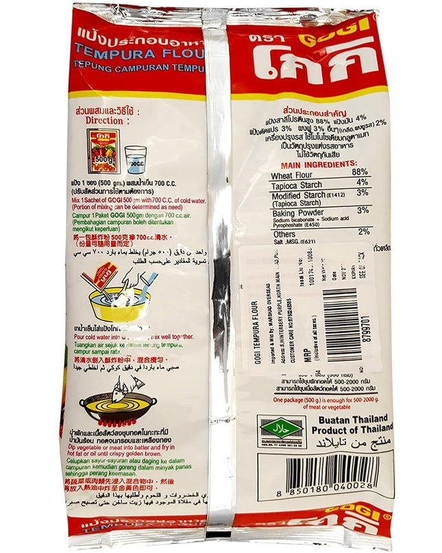 Gogi Tempura - Flour, 500g Pack