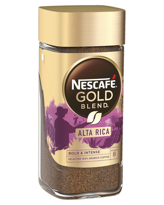 Nescafe Gold Alta Rica Instant Ground Coffee Jar, 100 G