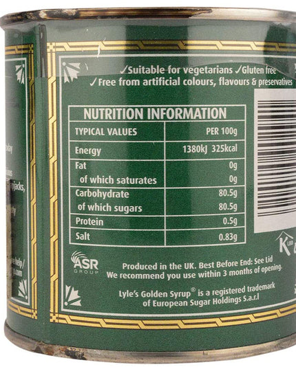 Tate And Lyle Golden Topping Syrup, 454 g