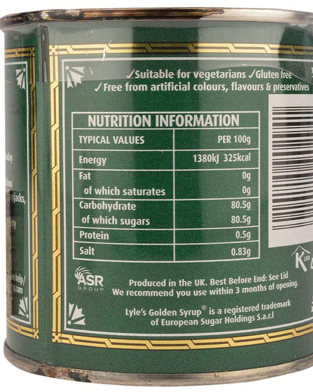 Tate And Lyle Golden Topping Syrup, 454 g