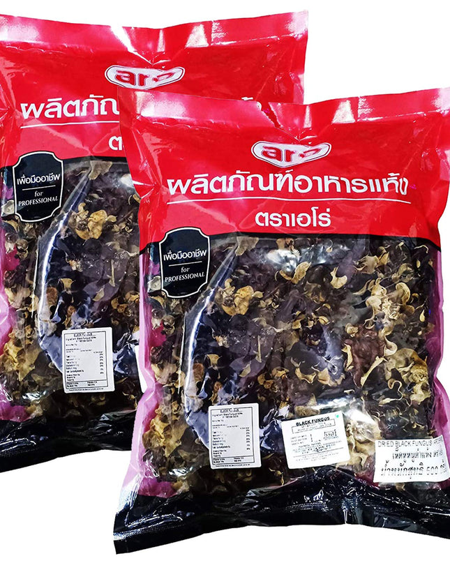 Aro Brand Dried Black Fungus 2 x 500 g