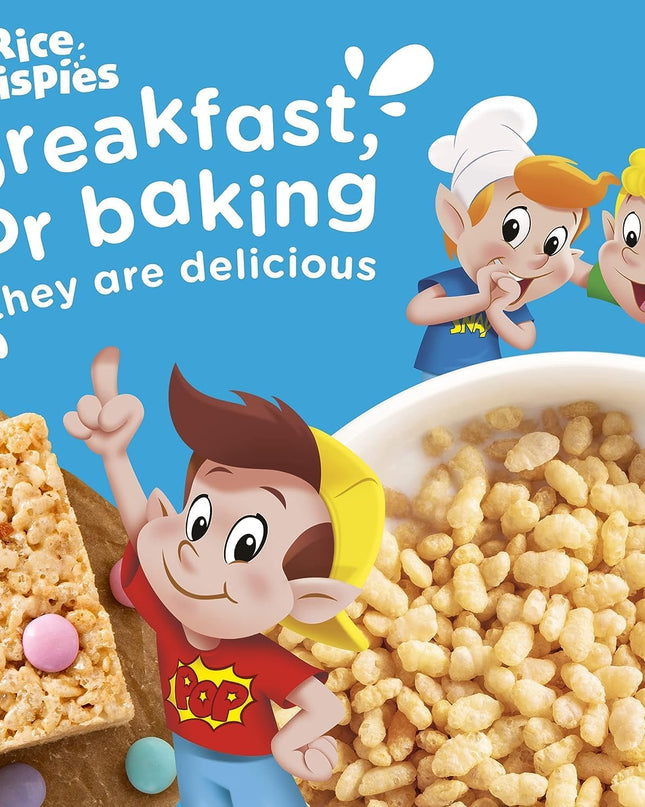 Kelloggs Toasted Rice Krispies Breakfast Cereal, No Artificial Colors And Flavours, 430g (Pack Of 2) Imported From UK