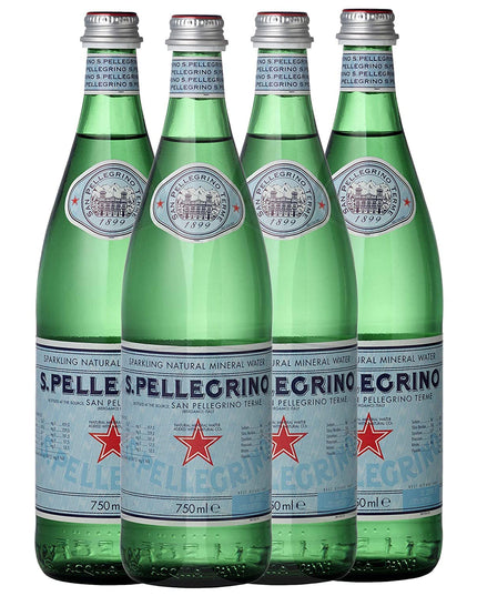 San Pellegrino Sparkling Water 750ml x 6 Bottles