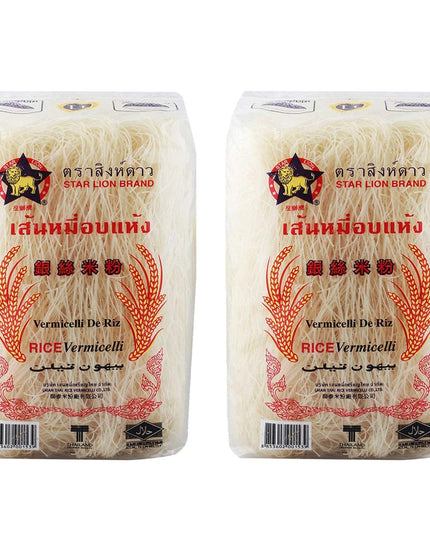 Star Lion Rice Vermicelli - 2 Pack, 2 x 200 g